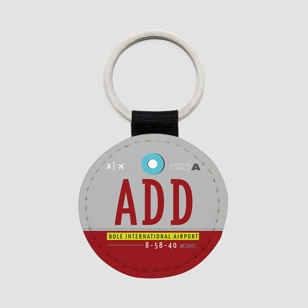 ADD - Round Keychain