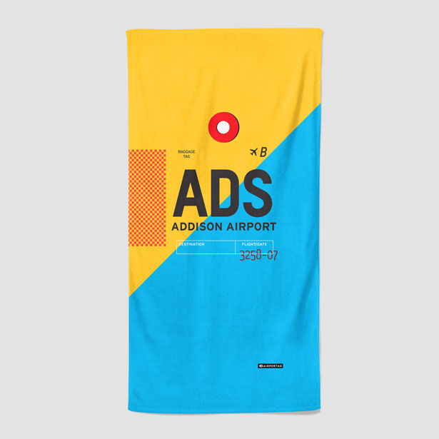 ADS - Beach Towel - Airportag