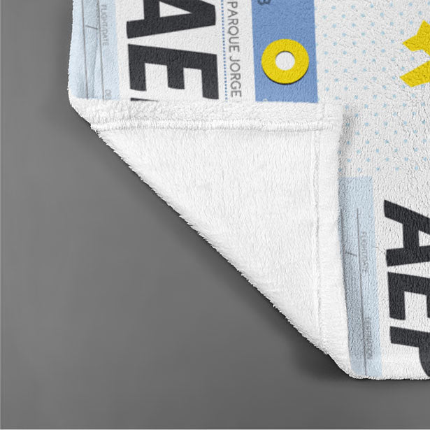 throw-blanket-aep-airport-code-pattern