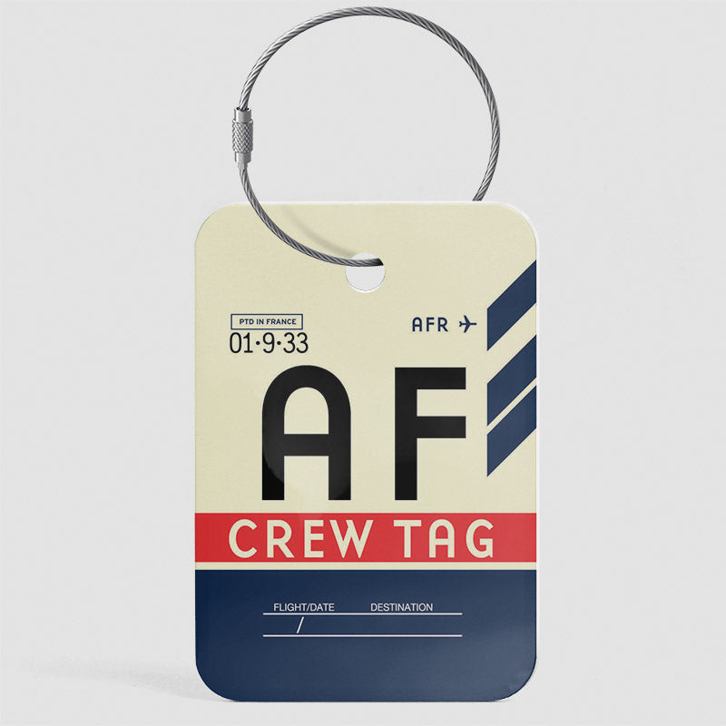 AF - Étiquette de bagage