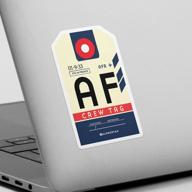 AF - Sticker - Airportag