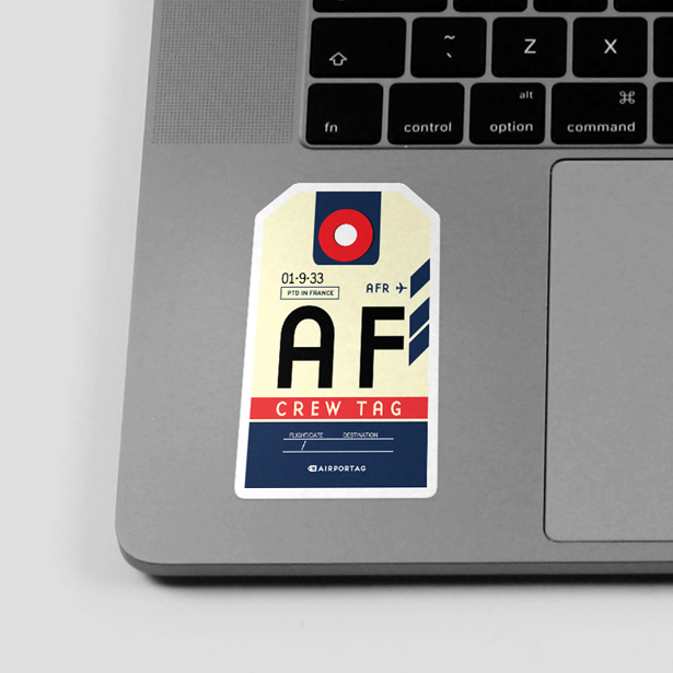 AF - Sticker - Airportag