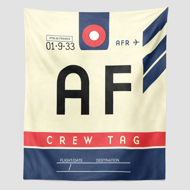 AF - Wall Tapestry - Airportag