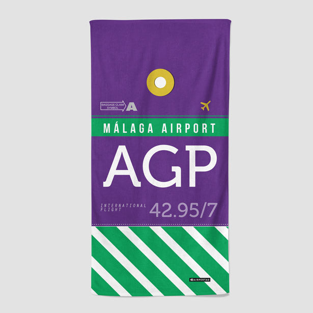 AGP - Beach Towel - Airportag
