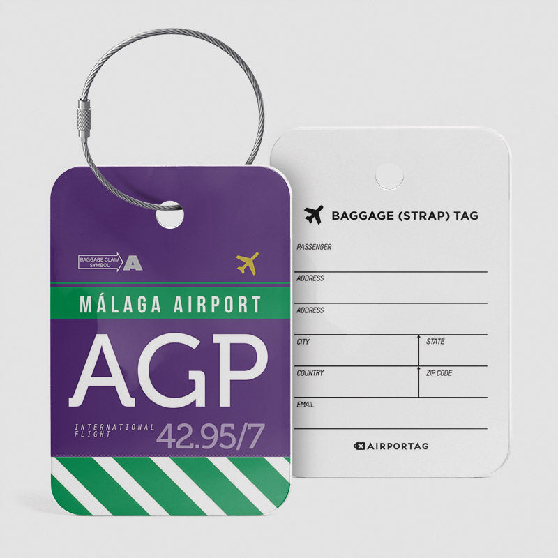 AGP - Luggage Tag
