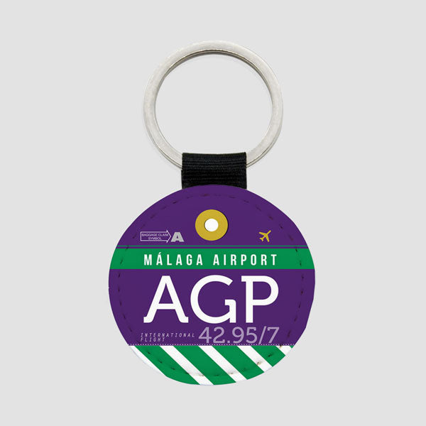 AGP - Round Keychain
