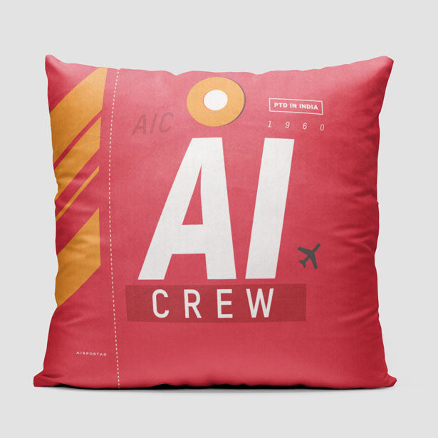 AI - Throw Pillow - Airportag