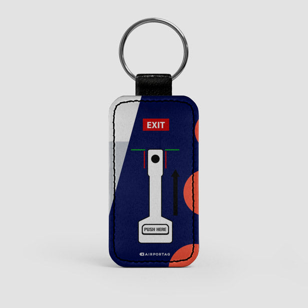 SN Door - Leather Keychain airportag.myshopify.com