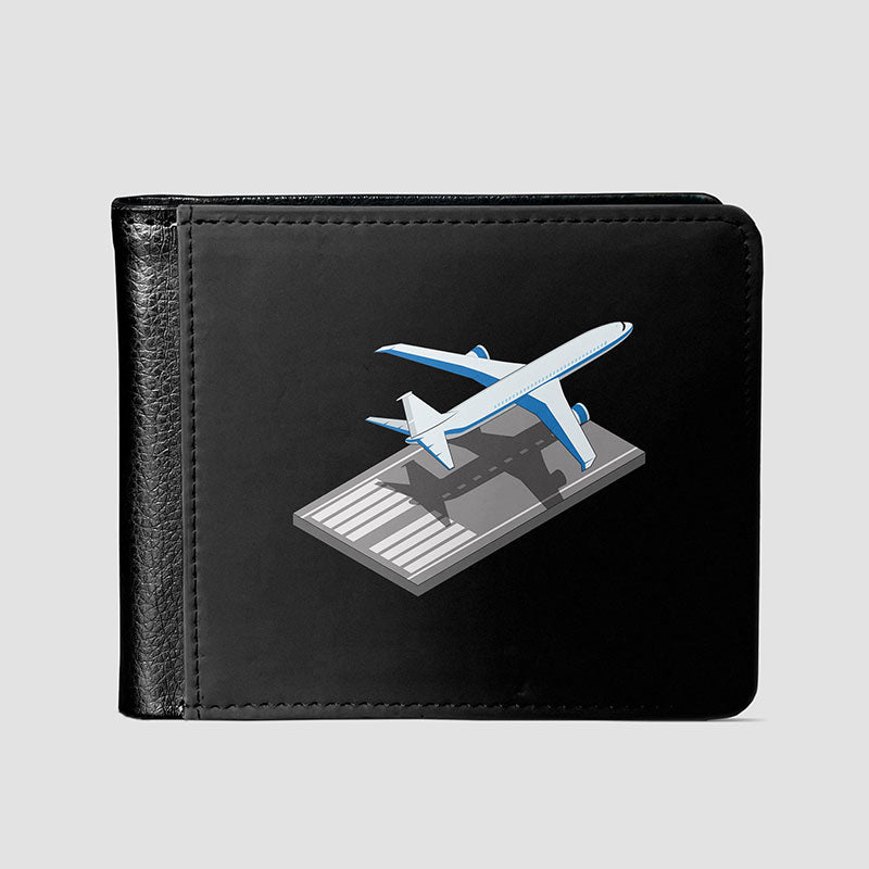 飛行機滑走路等尺性 - メンズ財布