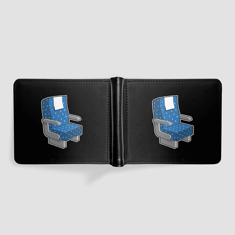 飛行機の座席等尺性 - メンズ財布