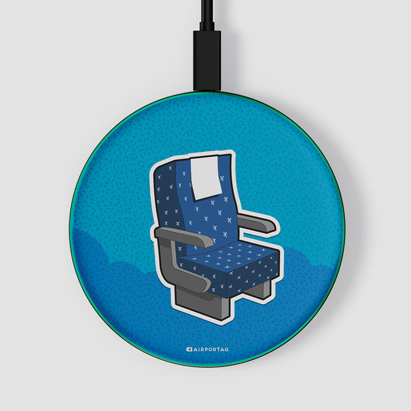 Airplane Seat Isometric - Wireless Charger