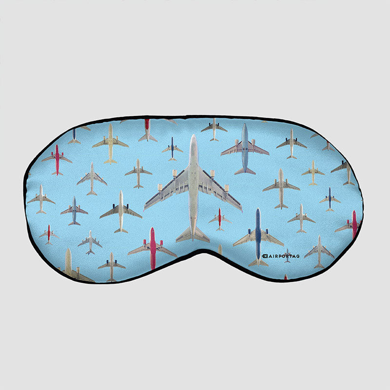 Airplane Above - Sleep Mask