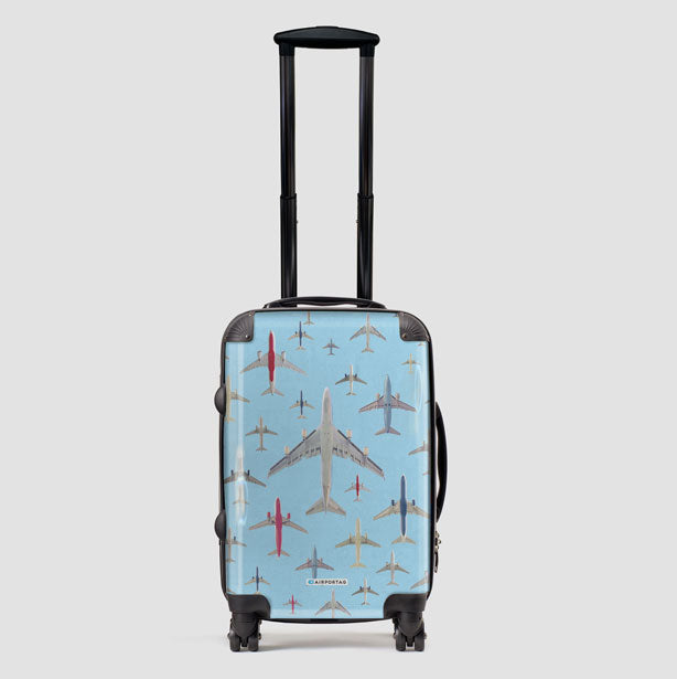 Airplanes Above - Luggage airportag.myshopify.com