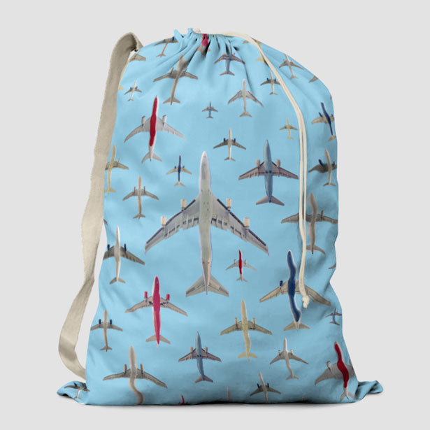 Airplane Above - Laundry Bag - Airportag
