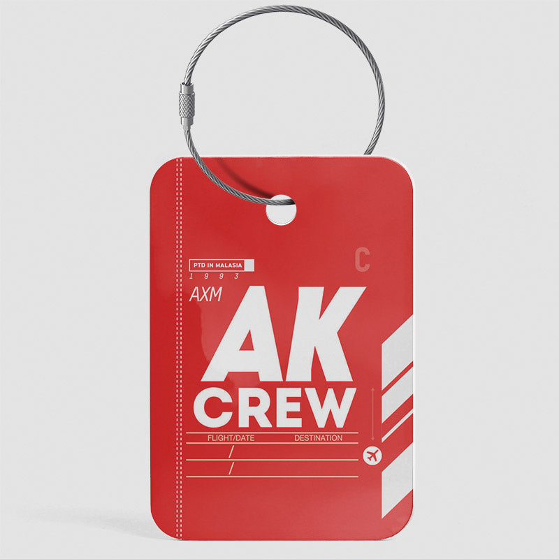 AK - Étiquette de bagage