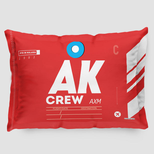 AK - Pillow Sham - Airportag