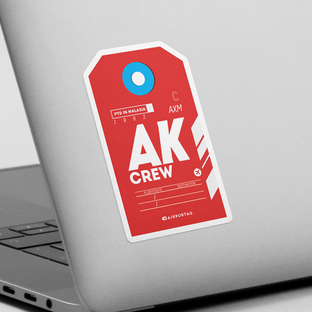 AK - Sticker - Airportag
