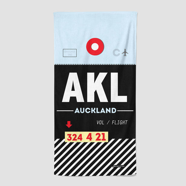 AKL - Beach Towel - Airportag
