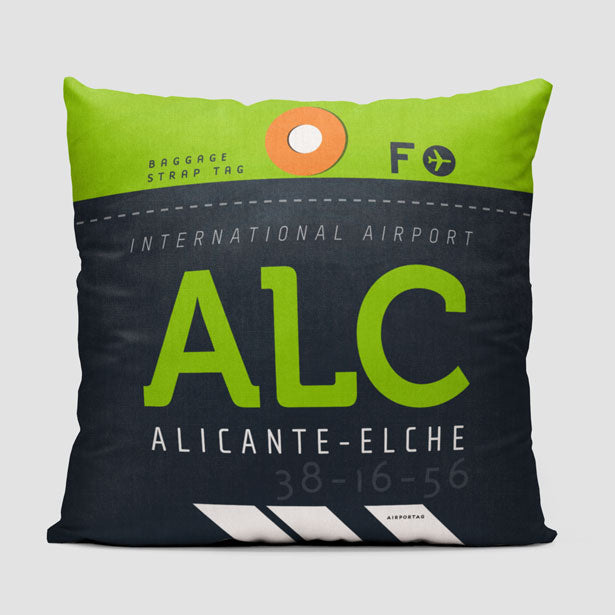 ALC - Throw Pillow - Airportag