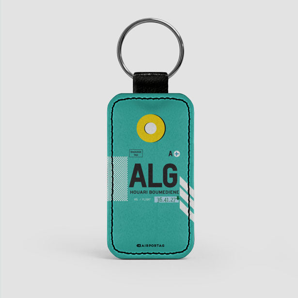 ALG - Leather Keychain - Airportag