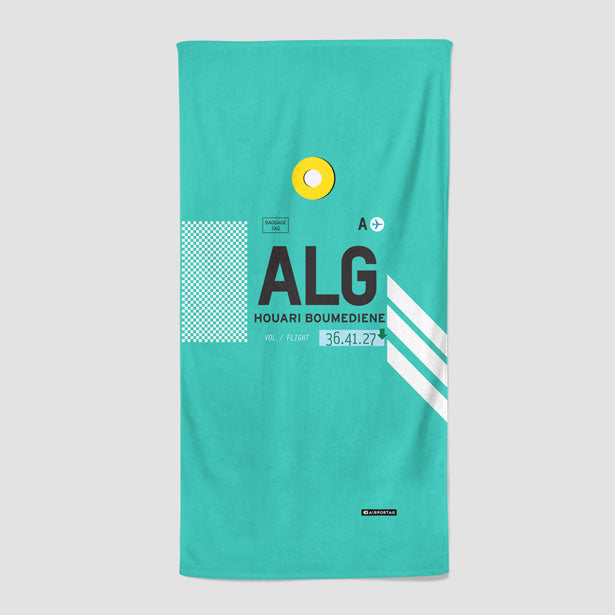ALG - Beach Towel - Airportag