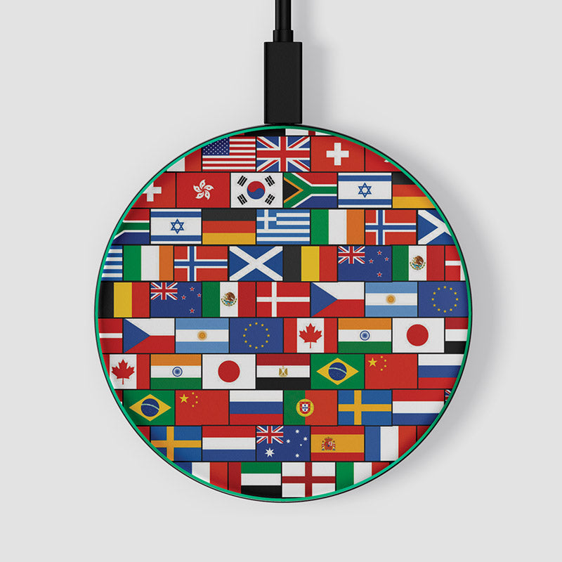 Flags - Wireless Charger