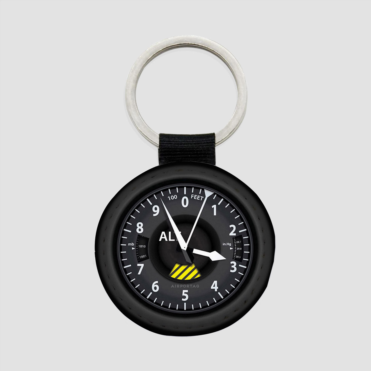 Altimeter - Round Keychain