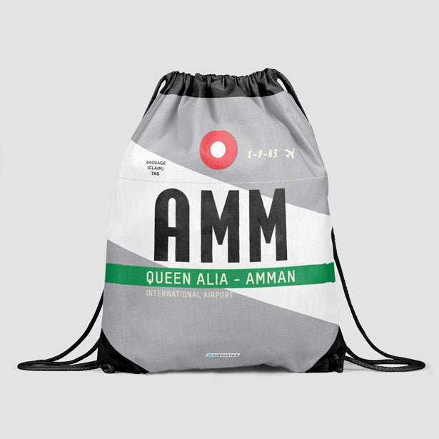 AMM - Drawstring Bag - Airportag