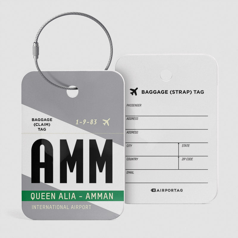 AMM - 荷物タグ