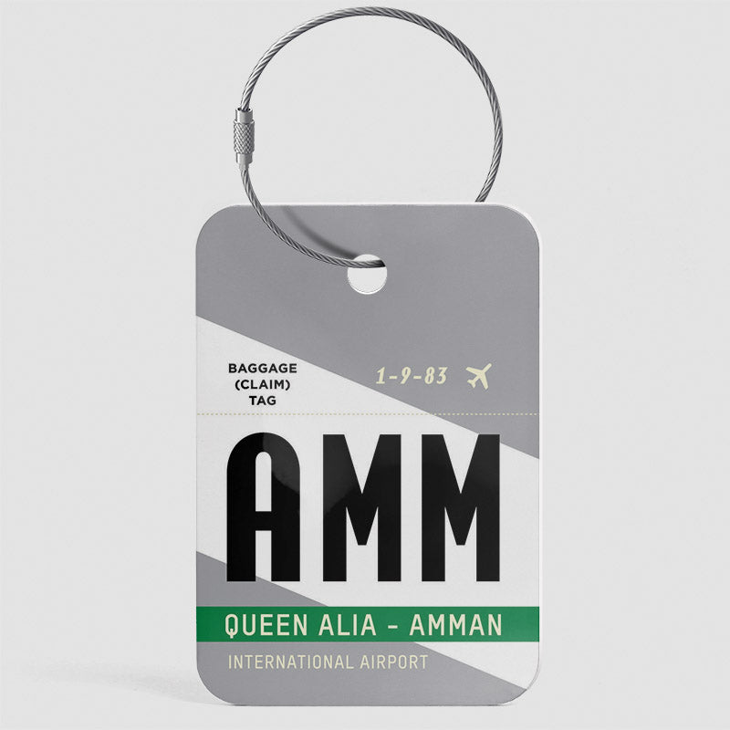 AMM - Étiquette de bagage