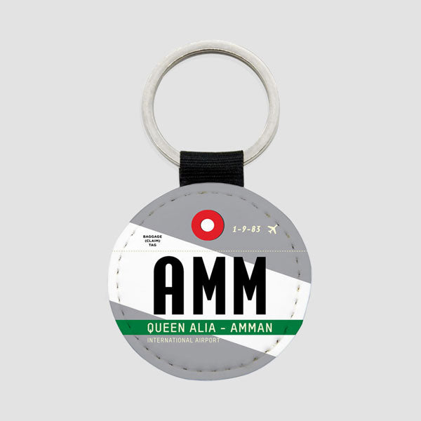 AMM - Round Keychain
