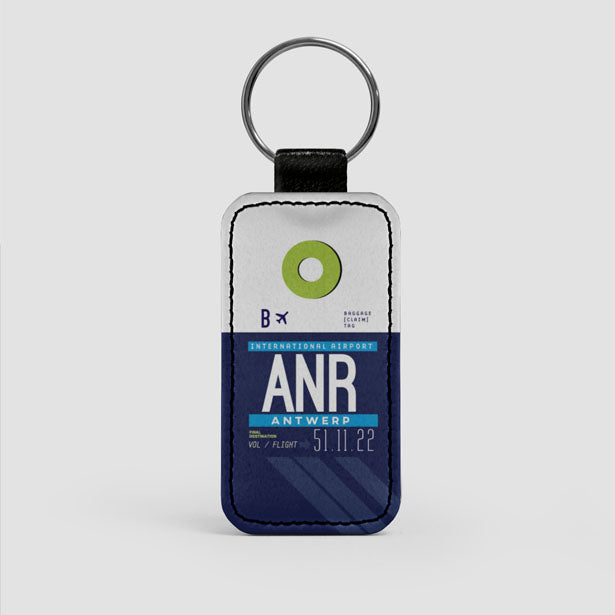 ANR - Leather Keychain - Airportag