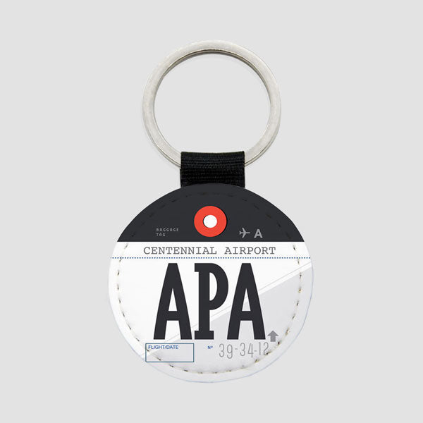 APA - Round Keychain