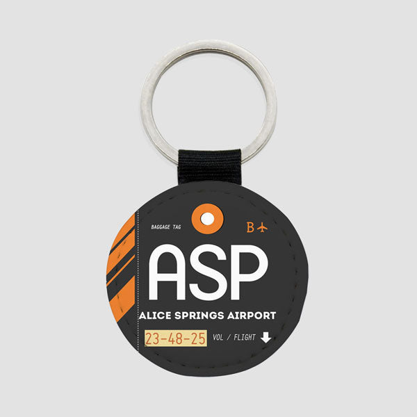 ASP - Round Keychain