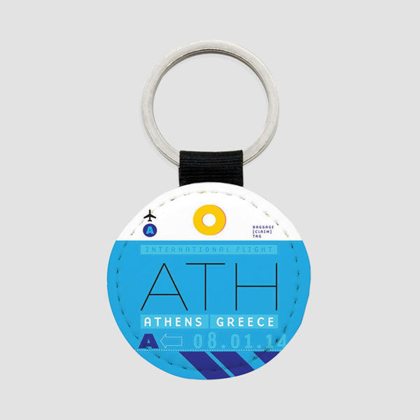 ATH - Round Keychain
