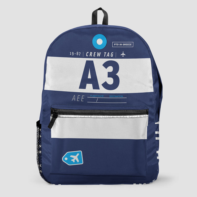 A3 - Backpack - Airportag