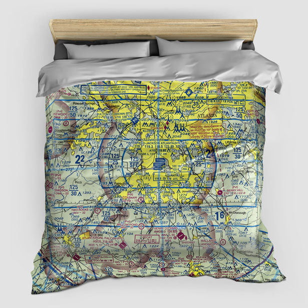 ATL Sectional - Duvet Cover - Airportag