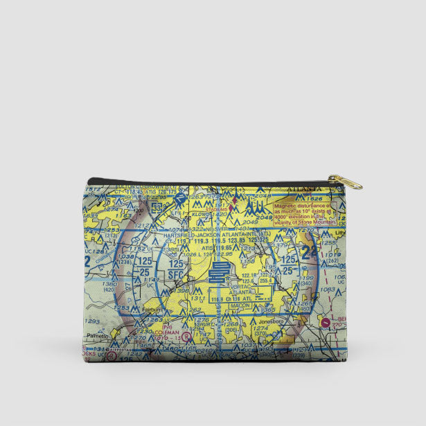 ATL Sectional - Pouch Bag - Airportag