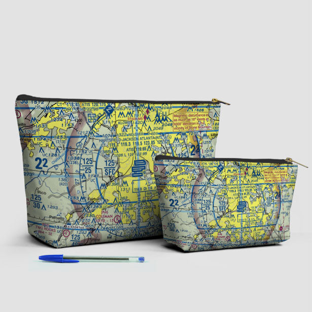 ATL Sectional - Pouch Bag - Airportag