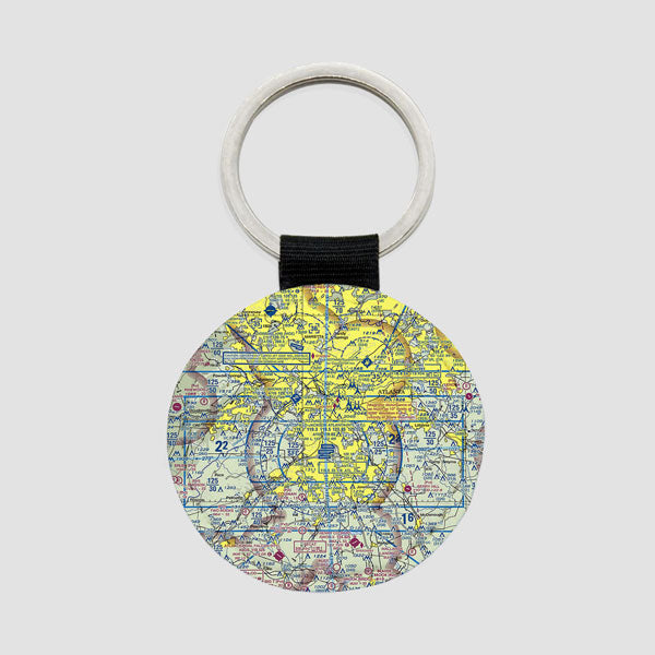 ATL Sectional - Round Keychain