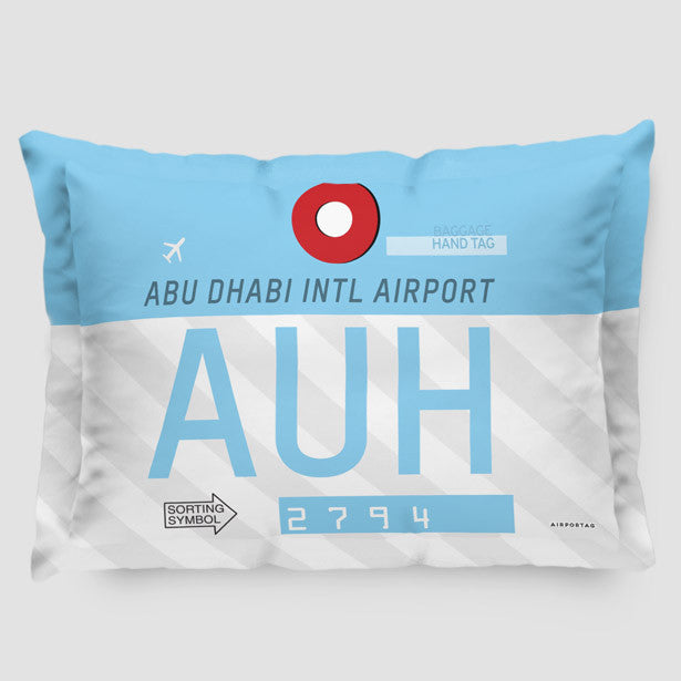 AUH - Pillow Sham - Airportag