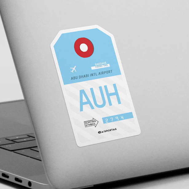 AUH - Sticker - Airportag