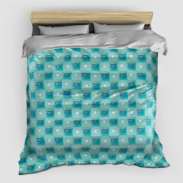 AUS - Duvet Cover - Airportag