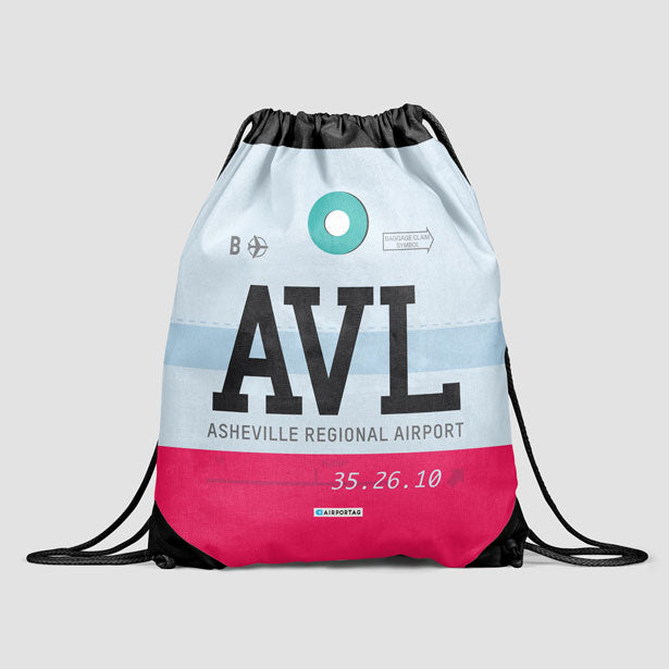 AVL - Drawstring Bag - Airportag