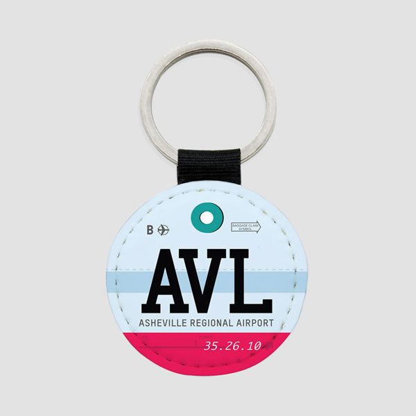 AVL - Porte-clés rond