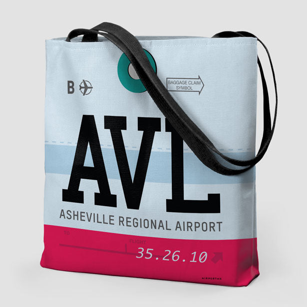 AVL - Tote Bag - Airportag