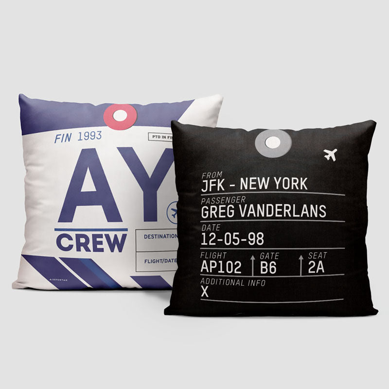 AY - Throw Pillow