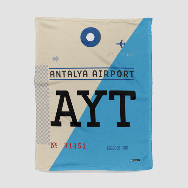 AYT - Blanket - Airportag