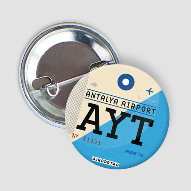 AYT - Button - Airportag