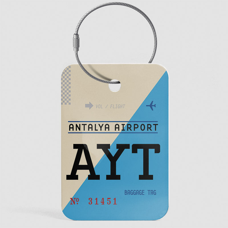 AYT - Étiquette de bagage